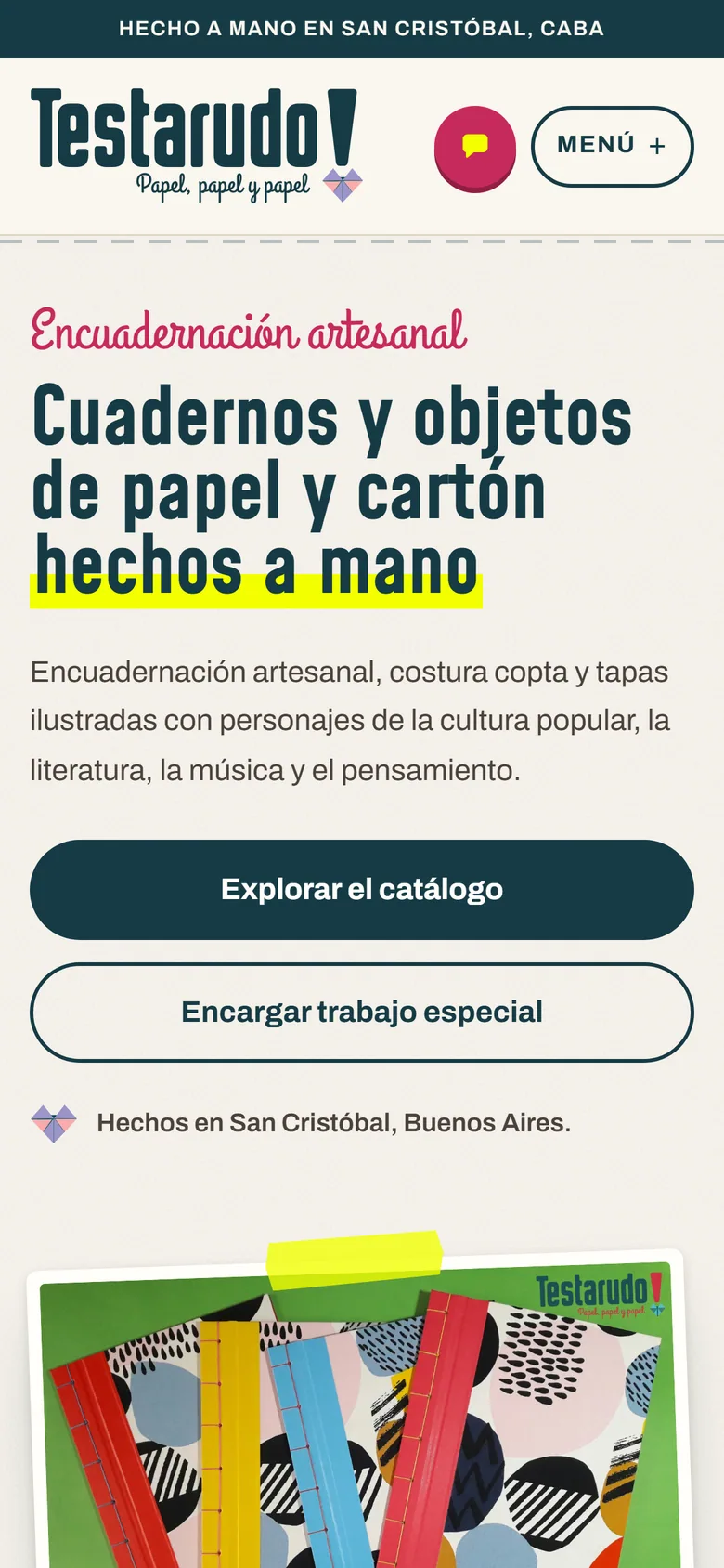 Captura atual de Testarudo! no celular